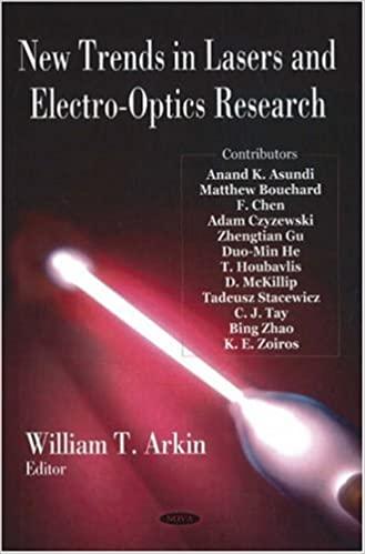 预订New Trends in Lasers and Electro-Optics Research