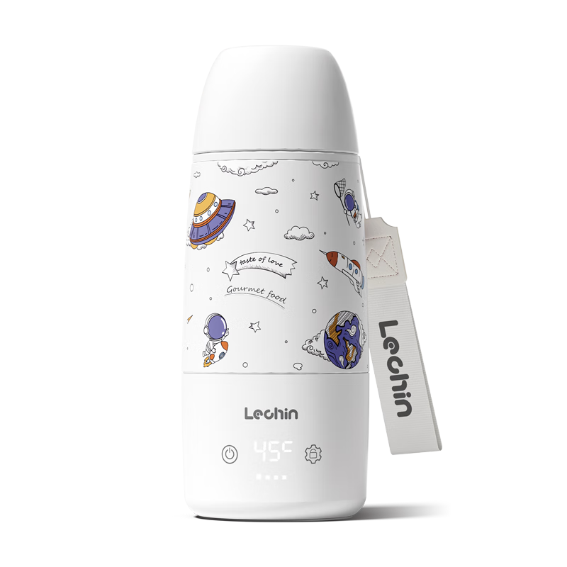 LECHIN乐亲无线便携式恒温壶婴儿调奶器保温儿童水杯泡奶恒温杯升级款