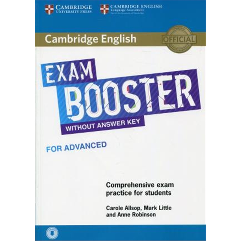 预订cambridge english exam booster for advanced with