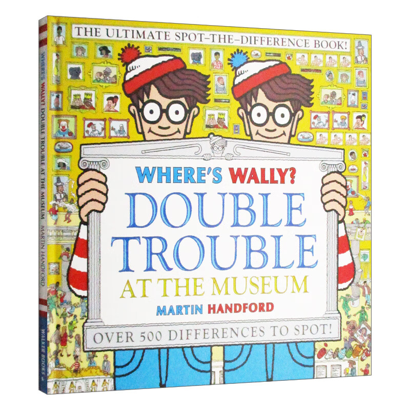 沃利在哪儿 来博物馆找茬 英文原版 wheres wally?