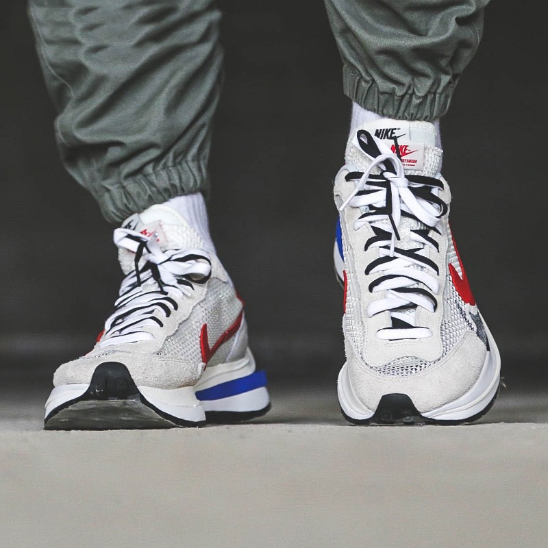 nike耐克sacai x nike vaporwaffle 联名解构男女休闲运动跑步鞋 cv