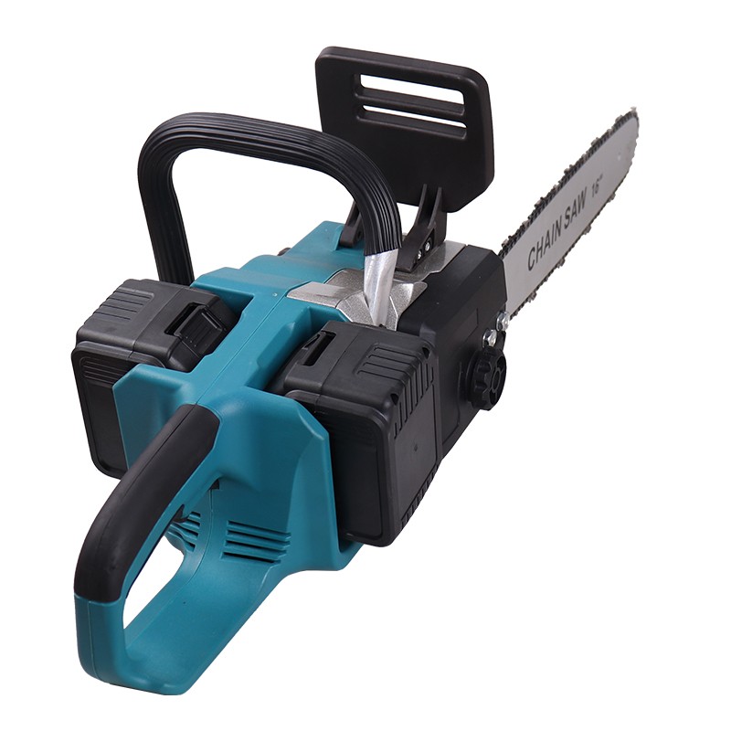 宇越 充电式电锯电链锯锂电家用大功率无线伐木锯木头竹子切割机园林