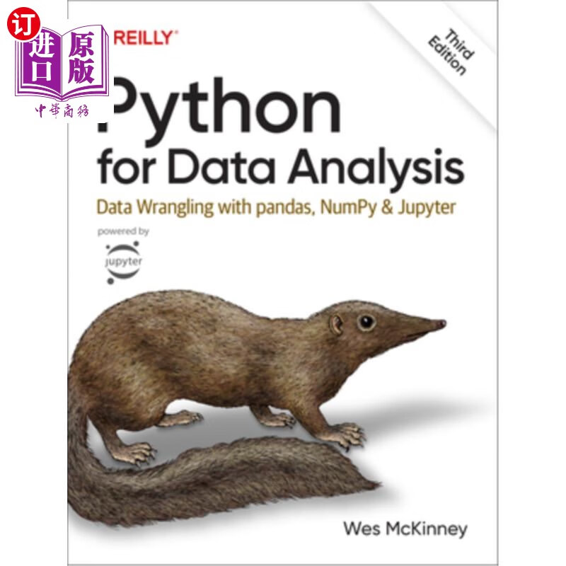 海外直订python for data analysis: data wrangling with pandas