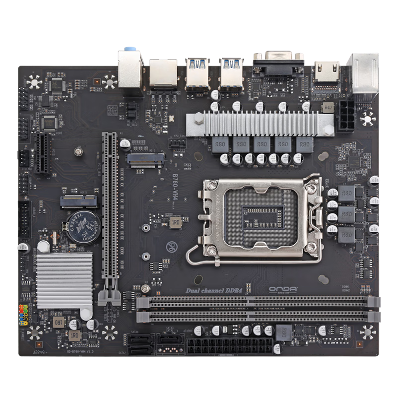 ONDAB760-VH4-BIntel B760 /LGA 1700֧DDR4 CPU12600K/14400F/13490F Ϸ