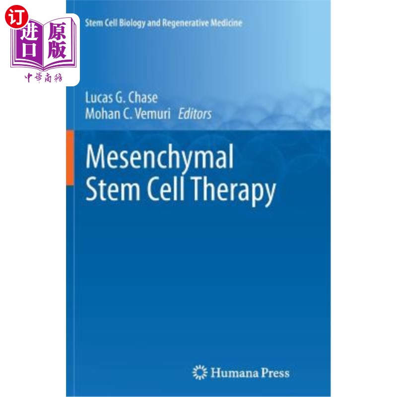海外直订医药图书mesenchymal stem cell therapy 间充质干细胞治疗