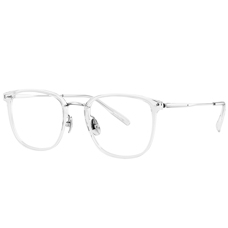 BOLON暴龍眼鏡光學(xué)鏡框男女β鈦近視眼鏡架BT6023 B90-銀色|透明鏡框