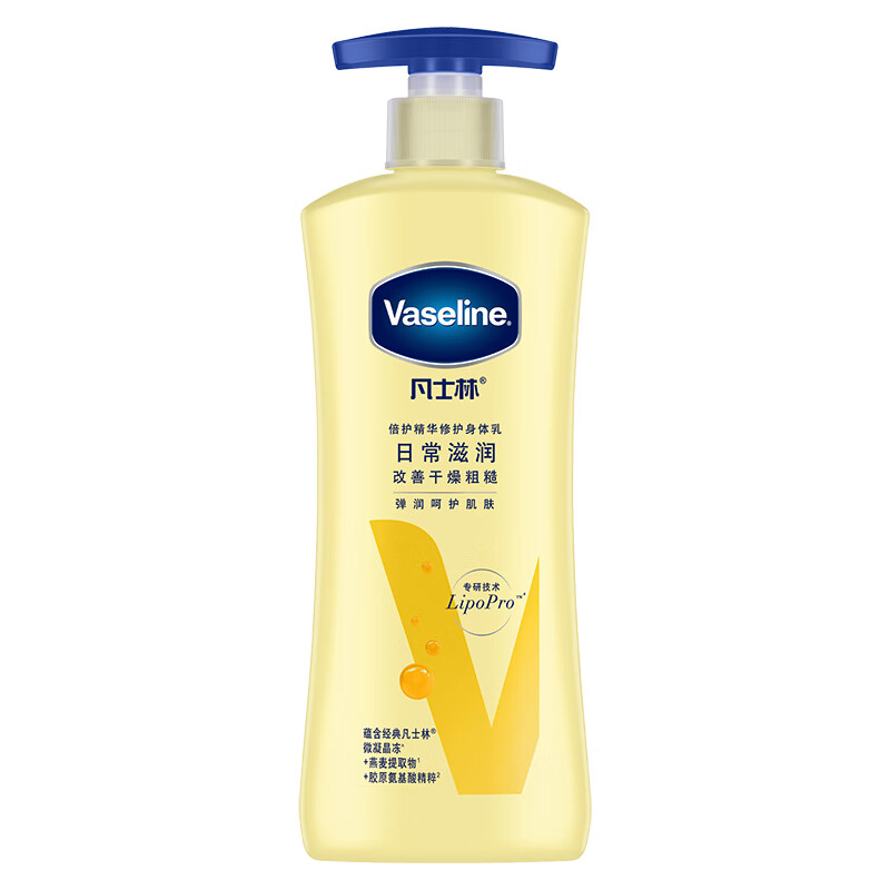 凡士林（Vaseline）润肤露身体乳护手霜护肤剂滋润保湿防干裂修护屏障 日常滋润400g