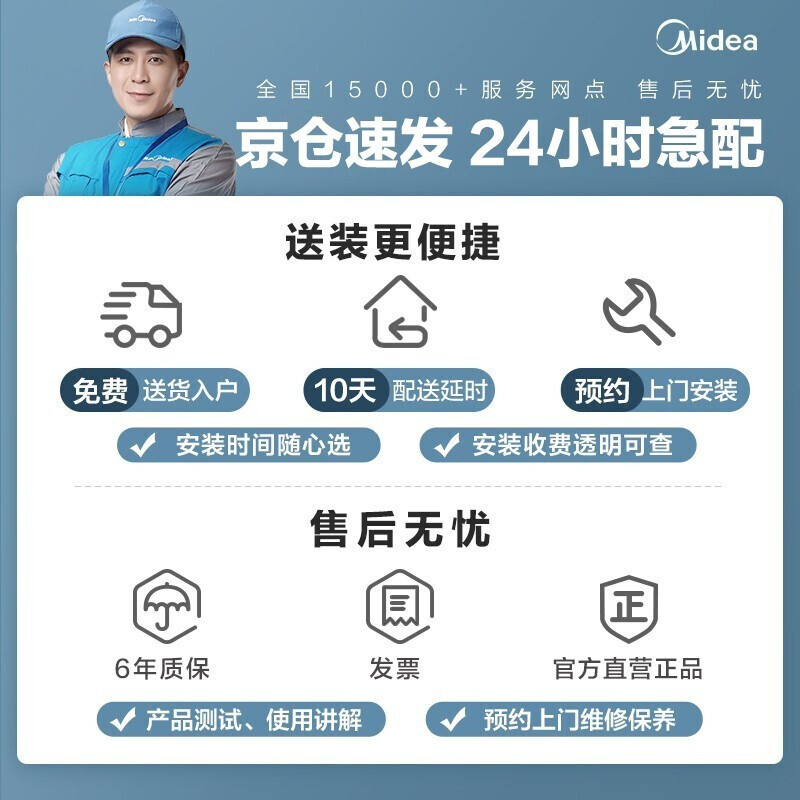 美的（Midea）空调美的空调柜机风锦锐云锐静风酷能效变频冷暖自营同款以旧换新智能家电客厅立式空调柜机来看看图文评测！哪个值得买！