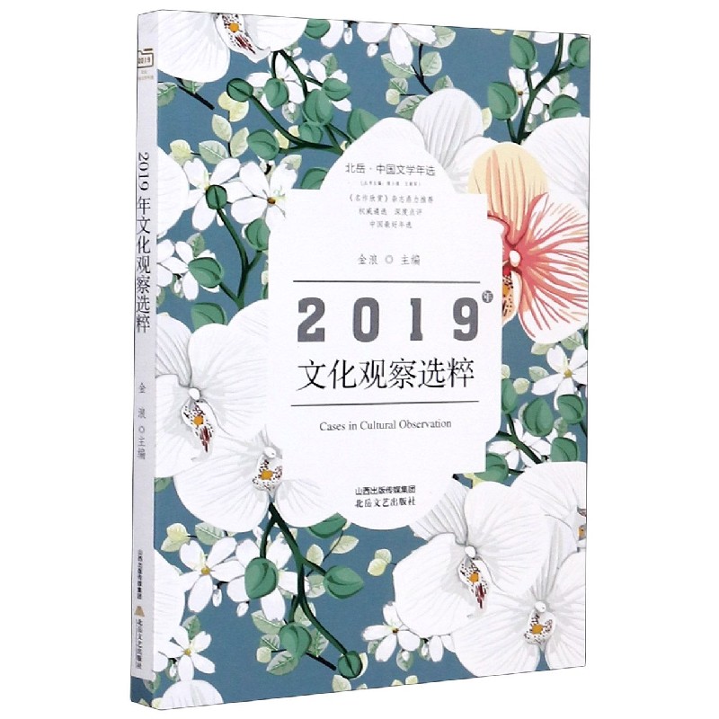 2019年文化观察选粹(北岳中国文学年选)