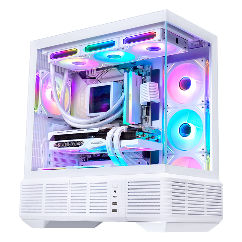 SAMALite ɫ ATX Ϸ̨ʽ ģ黯ṹ/ػ//˫360ˮλ/Type-Cʵ224.1Ԫ
