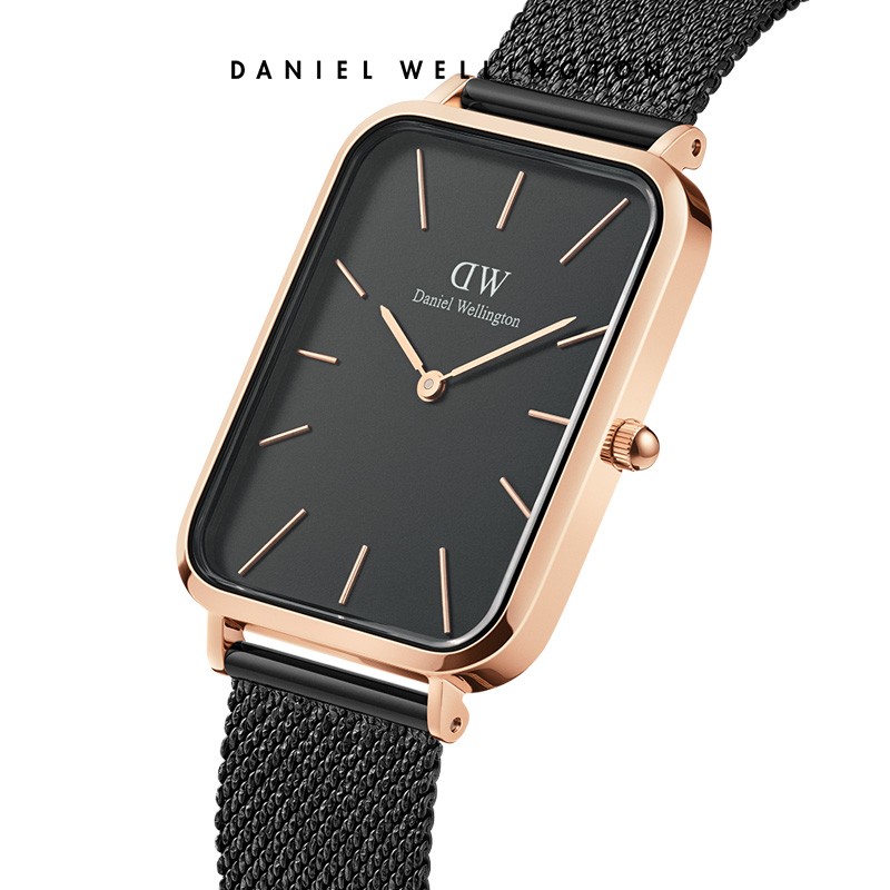 丹尼尔惠灵顿（DanielWellington）[部分爆品5折]DW手表女流金女士手表石英欧美腕表 生日礼物送女友 全黑盘DW00100467