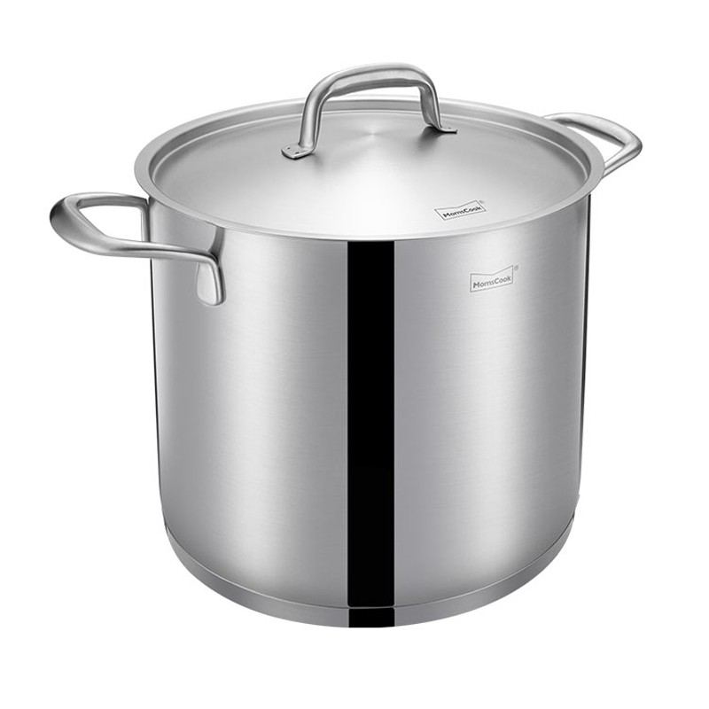 慕厨(momscook) 304不锈钢汤锅  电磁炉通用大锅具