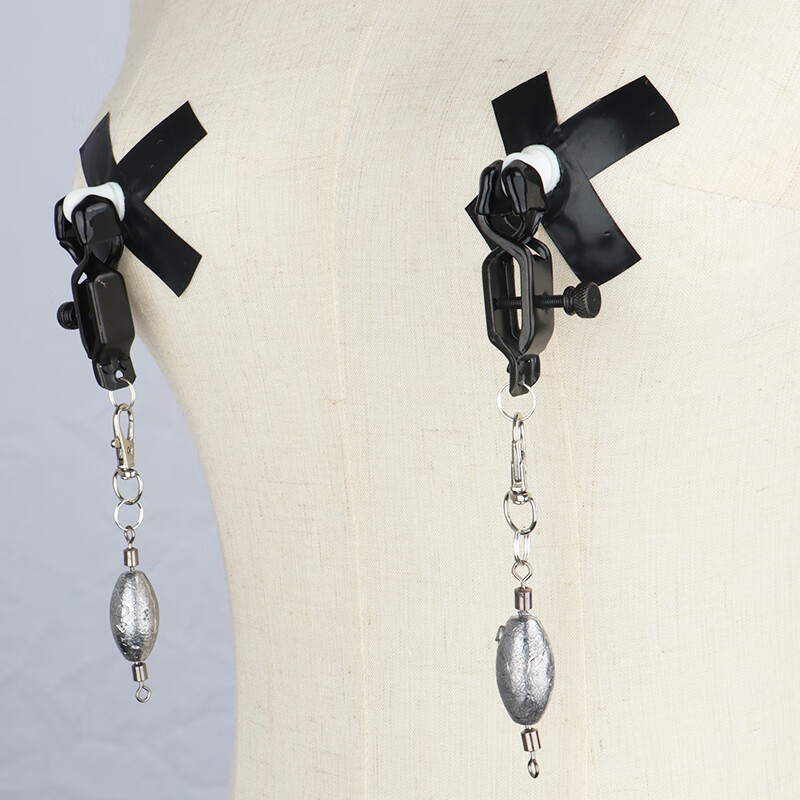 sm负重乳夹乳头惩罚阴夹重口味虐乳gay男女用sm道具情趣l用品 可调乳