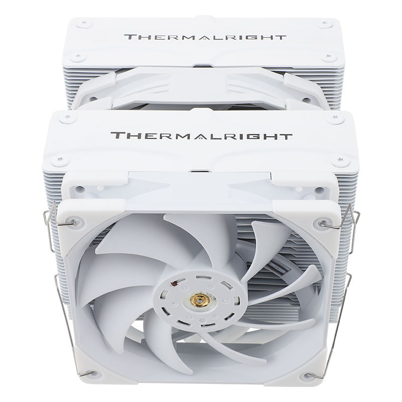 利民（Thermalright）FC140 WHITE 冰封统领 5X8mmAGHP热管 白色涂层回流焊散热器 2次动平衡风扇S-FDB轴承