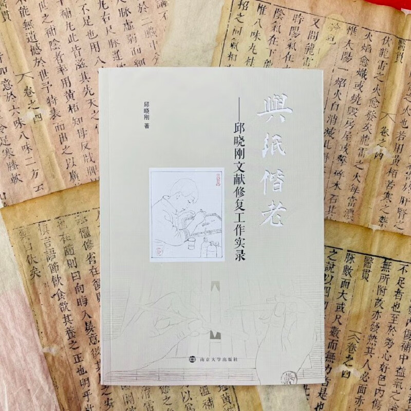 与纸偕老——邱晓刚文献修复工作实录  南京大学出版社