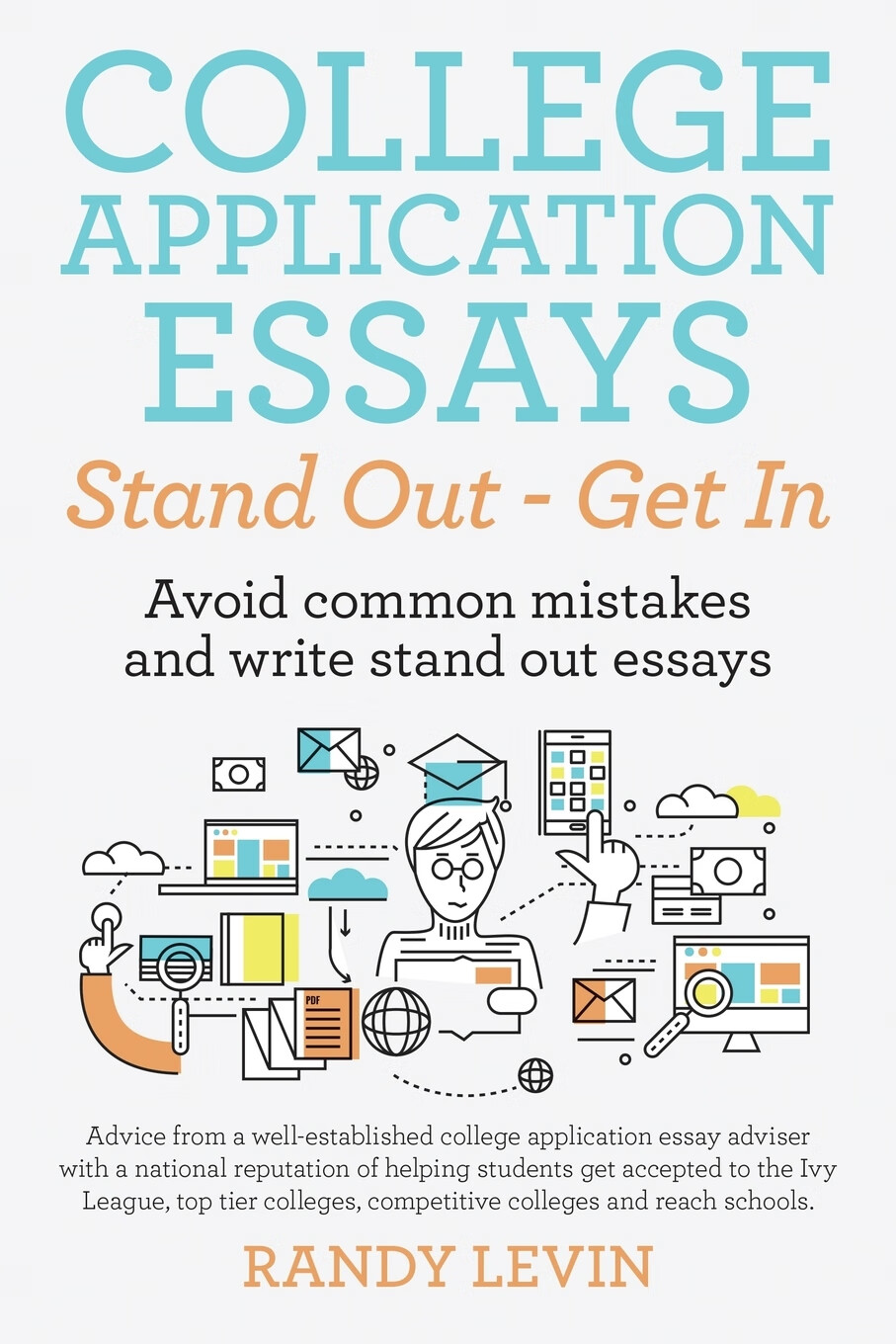 【预售 按需印刷】college application essays stand out - get in