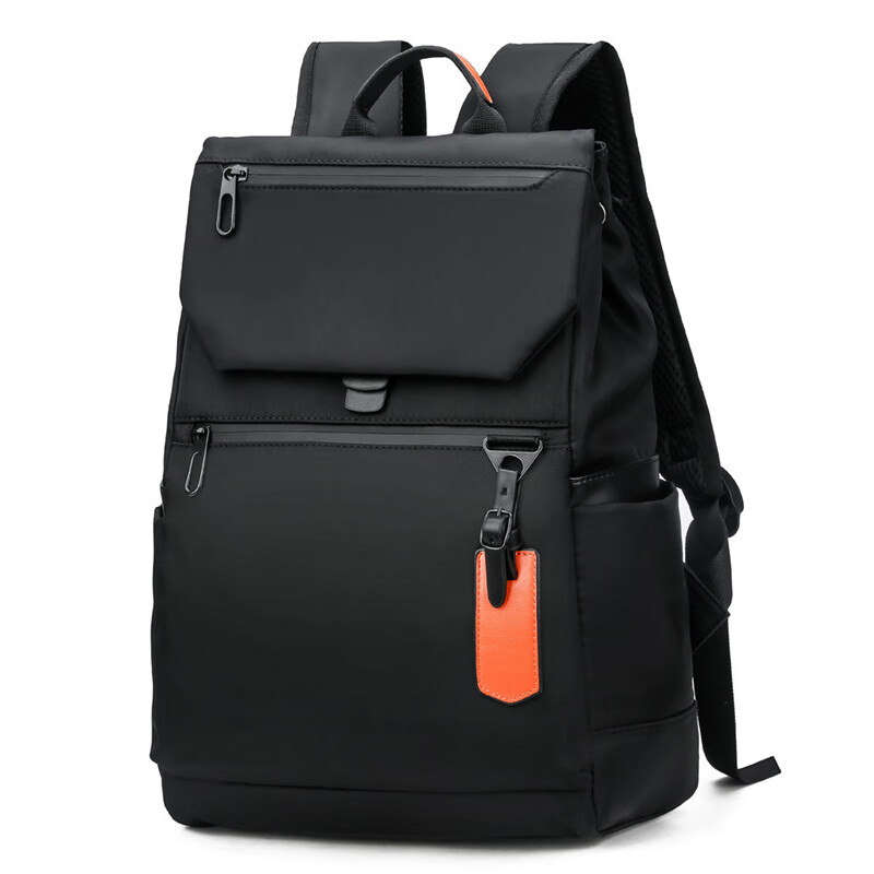 帕米琪（PAMIQI）背包定制印logo企业广告宣传高端礼品双肩电脑包订制出差旅行包男 黑色