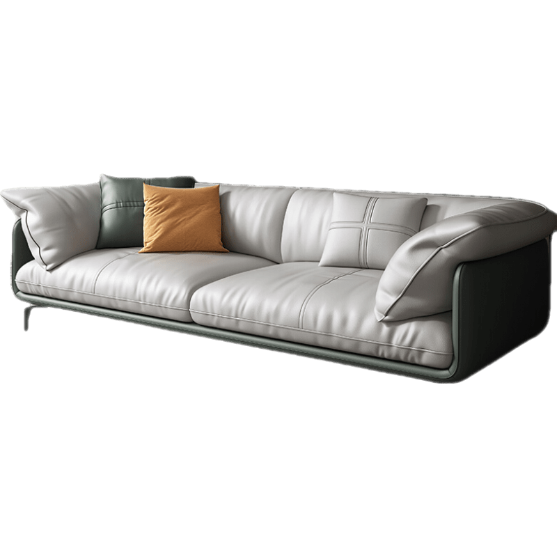 兰尼森 科技布沙发 现代简约客厅布艺沙发组合北欧小户型三人位四人布艺沙发 双人+单人+左贵妃(3.45米) 乳胶羽绒版(乳胶)