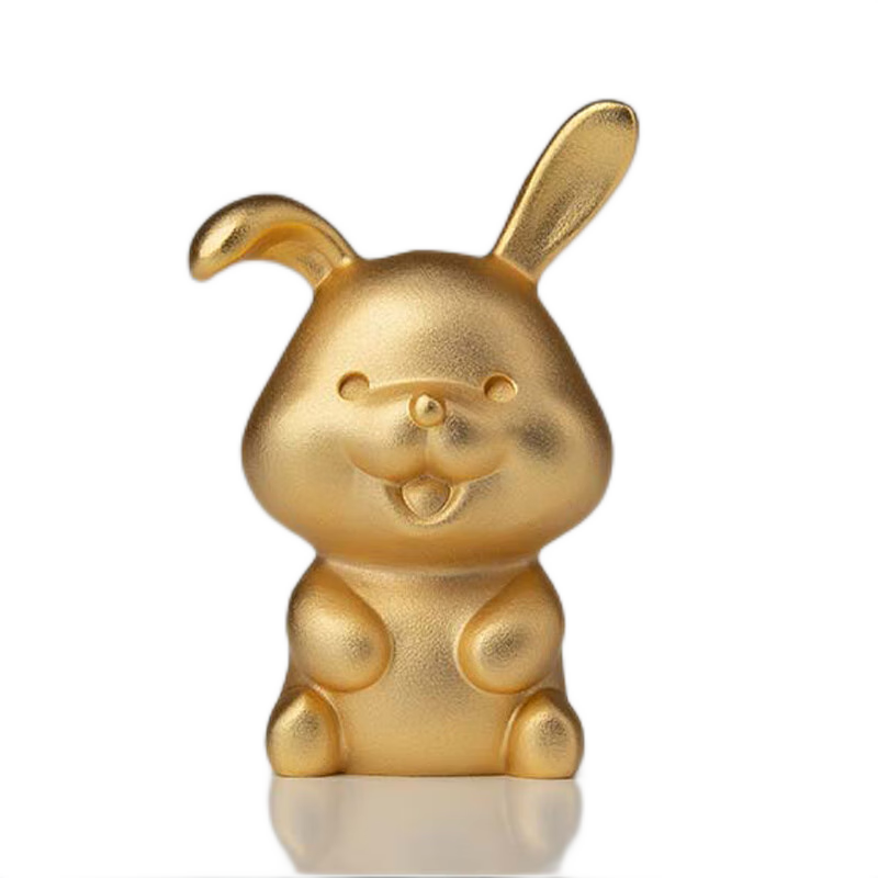 銅師傅擺件十二生肖生日禮物置物架金韻天成銅生肖伴手禮創(chuàng  )意禮物 十二生肖之兔（現貨當天發(fā)）