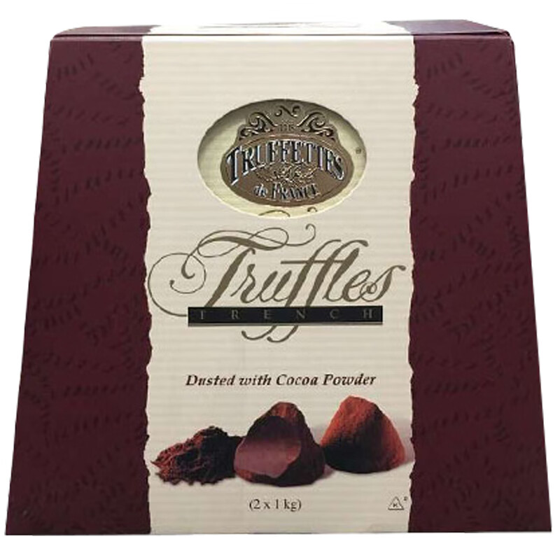 乔慕(truffles)澳洲代购零食truffles乔慕松露巧克力1kg原味法式黑巧