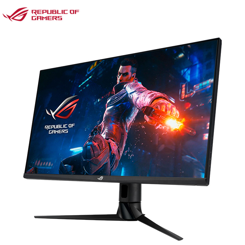 华硕 ROG玩家国度 32英寸电竞显示器 电脑显示器 游戏显示器4K 144Hz G-Sync HDMI2.1 HDR600 量子点 PG32UQ