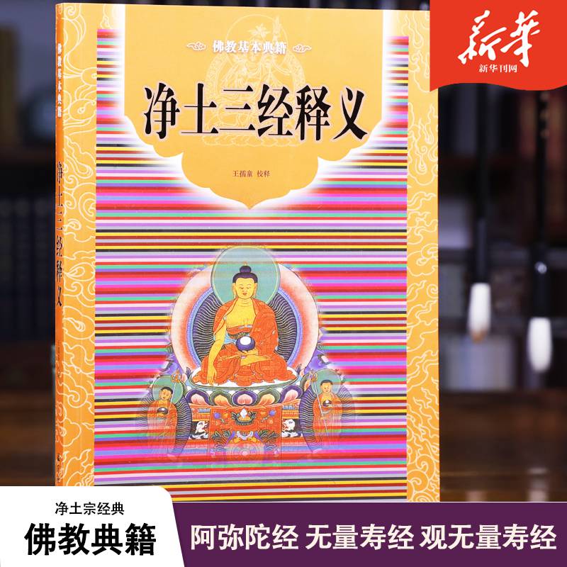 观无量寿佛经阿弥陀经)简体横排佛教典籍宗教文化佛教图书佛法书籍