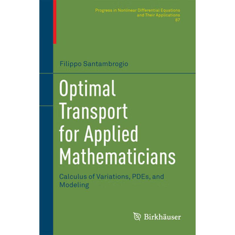 预订 Optimal Transport for Applied Mathematicians...