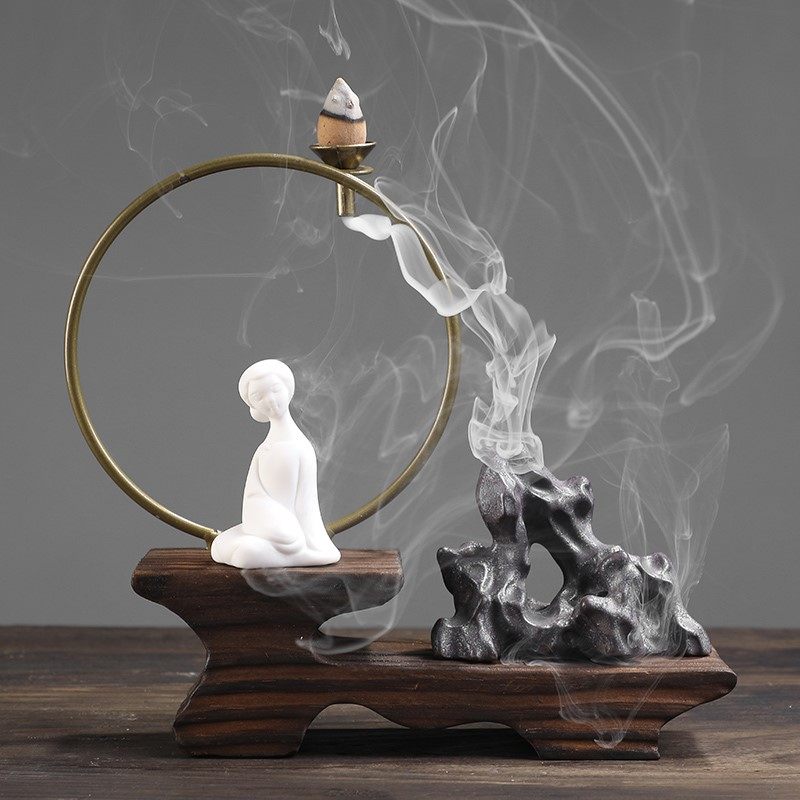 洺帆电视机上面装饰轻奢网红现代客厅电视柜上面的新中式摆件高端新家