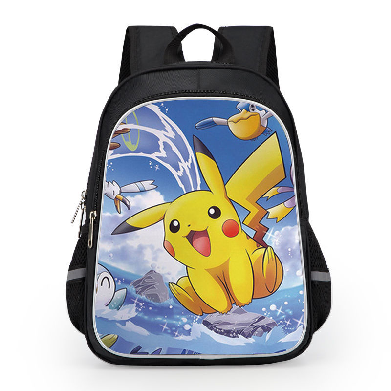 嘉迡皮卡丘书包定制皮卡丘小学生书包男孩儿童书包女小 反光皮卡丘01
