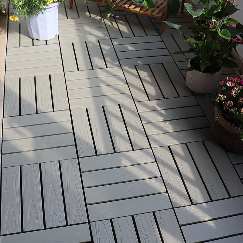 顾致石头地板 鹅卵石青石大理石diy拼接石头地板 户外地漏地板 共挤古