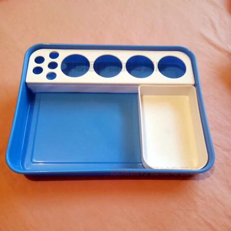 abs治疗盘护理护士输液治疗盘医用不锈钢塑料纹绣托盘加厚换药盘 abs