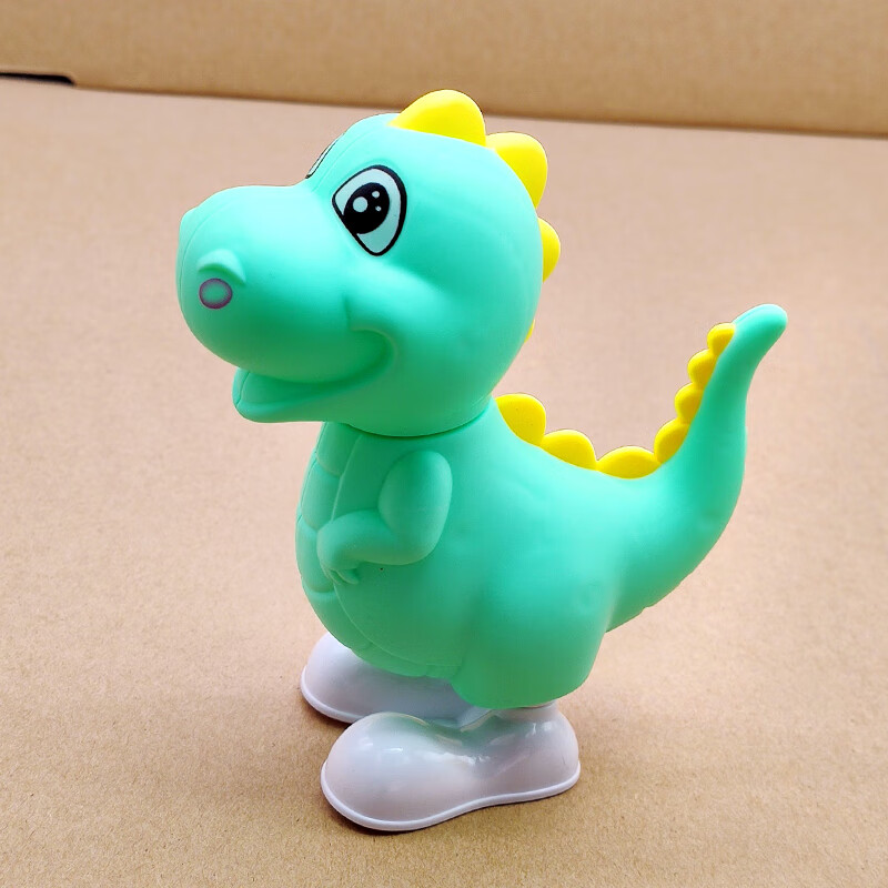 上弦发条玩具卡通动物恐龙蹦跳婴幼儿童学爬1-2-3岁 发条跳跳龙一只
