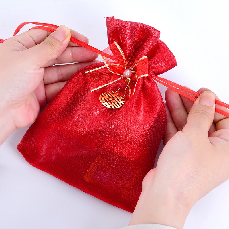 婚庆节庆新新精艺喜糖袋喜糖盒结婚婚礼用品伴手礼喜糖包装袋子20个装使用体验,怎么样？