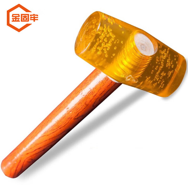 金固牢橡胶橡皮锤 多功能瓷砖安装锤 敲打榔头工具小皮锤 1500型