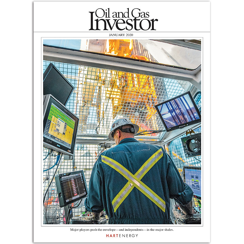 【单期可选】Oil and Gas Investor 英文石油与燃气投资者杂志 2020/21年月刊 2020年1月刊