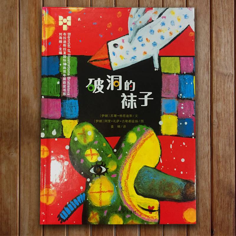 破洞的袜子布拉迪斯拉发插画双年展获奖书系精装3-8岁