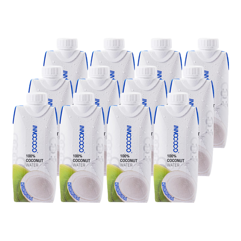 INNOCOCO100%Ҭ��ˮ������Ȼ�����̩������NFCҬ���֭330ml*12ƿ1��