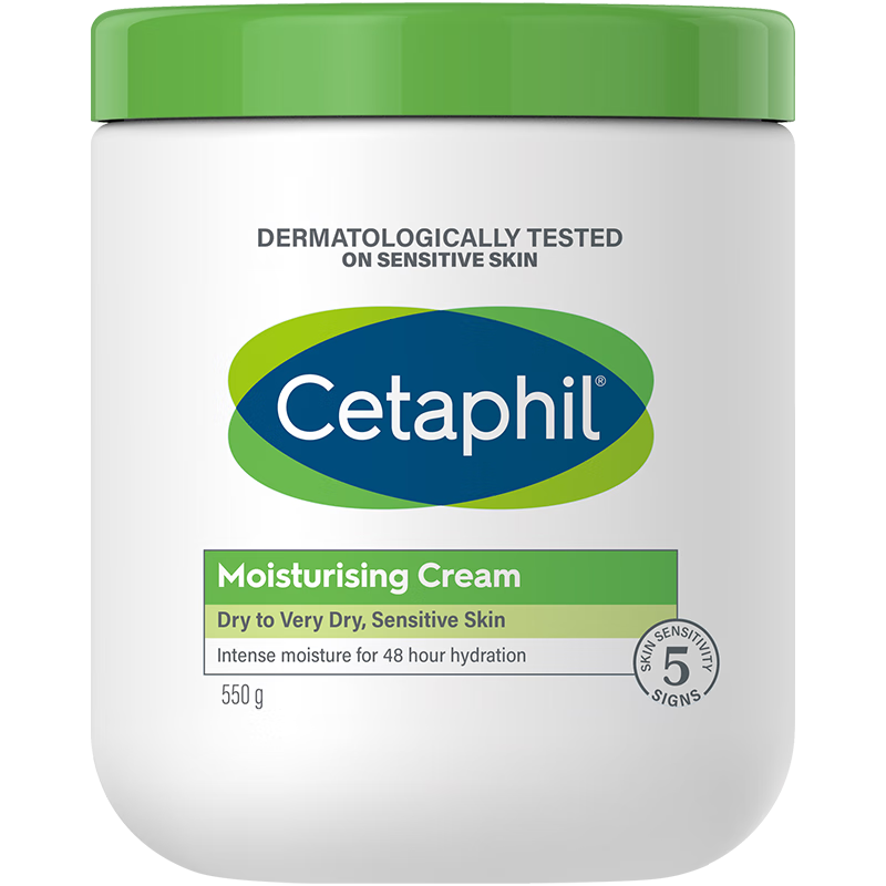 Cetaphil 丝塔芙 舒润保湿霜大白罐550g