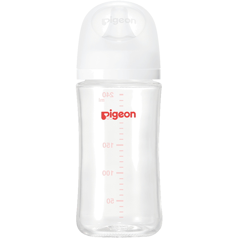 Pigeon 贝亲 自然实感第3代PRO系列 AA187 玻璃奶瓶 240ml M 3月+