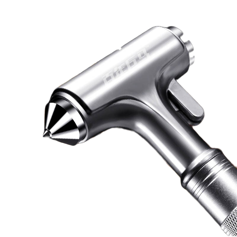 百年巨馬【鎢鋼錘】汽車安全錘車載消防逃生玻璃錘車用破窗神器滅火器套裝 鎢鋼頭錘【全金屬打造】