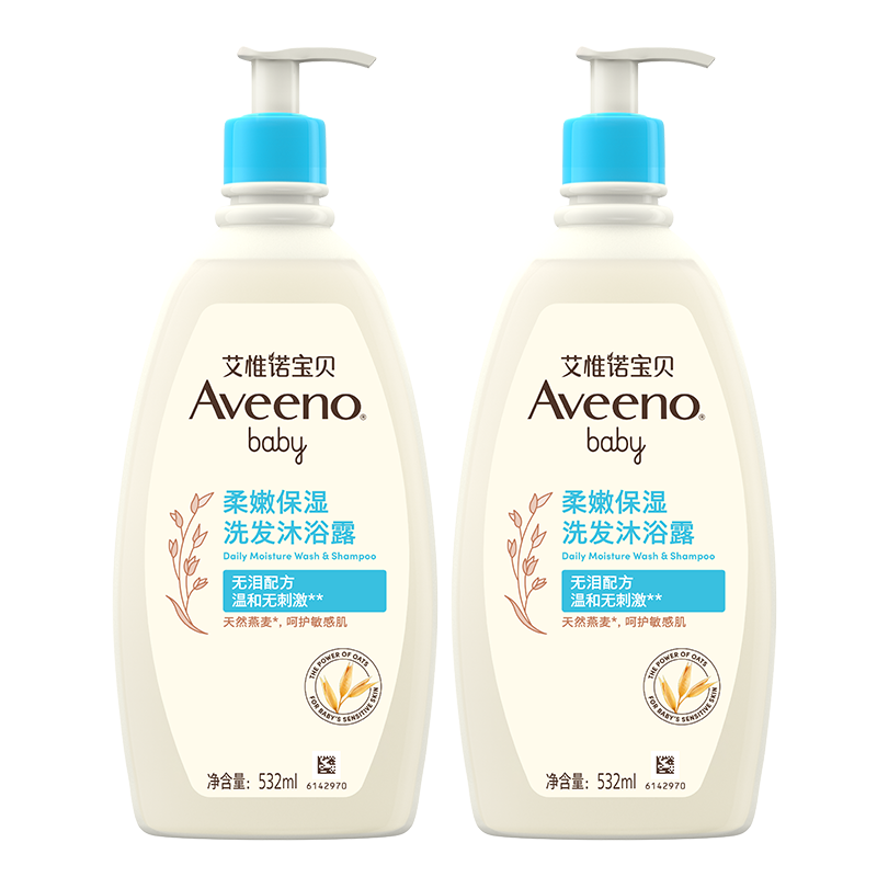 ΩŵAveenoάŵͯԡ¶ϴˮһӤϴˮԡ532ml*2122.75Ԫȯ