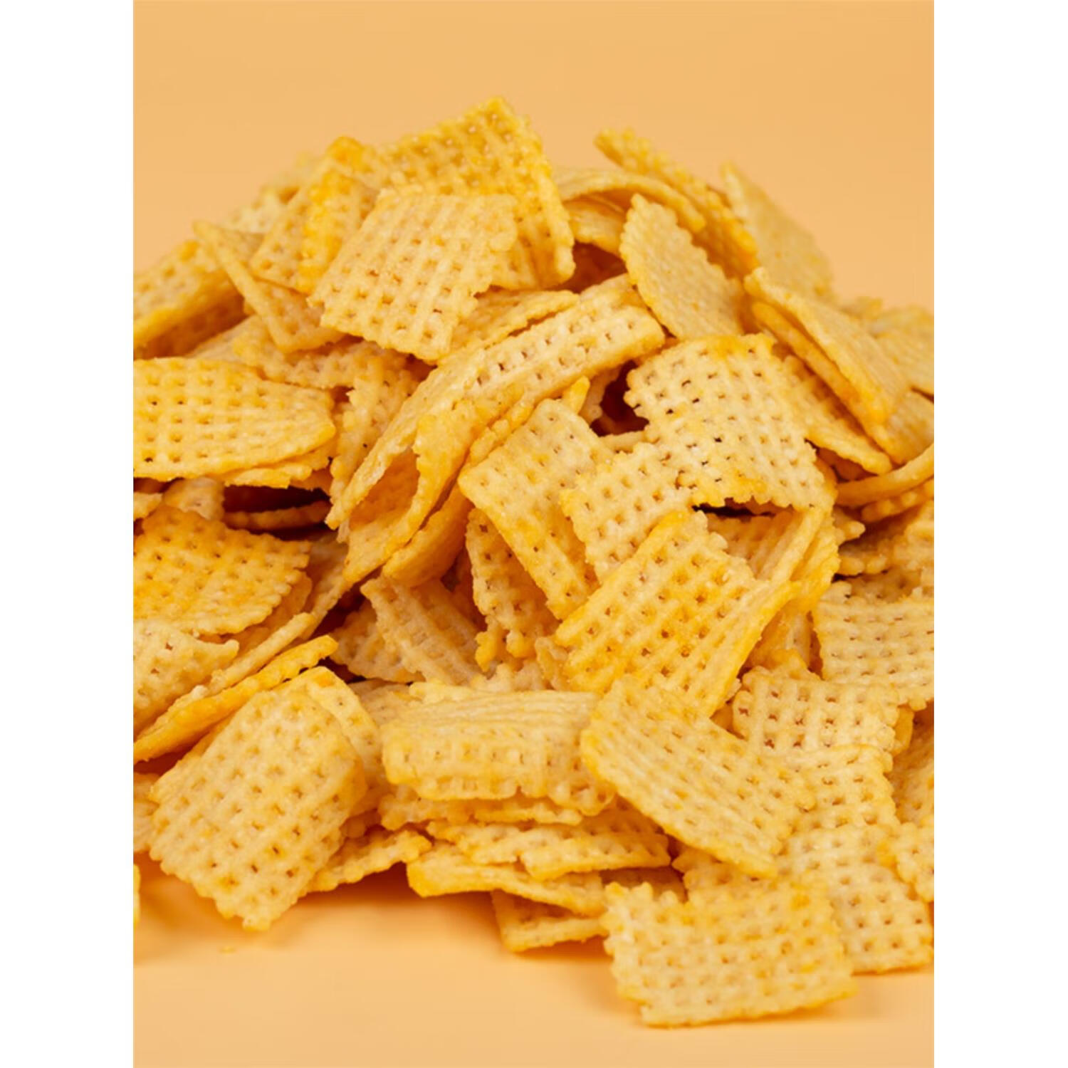 隽颜堂卡奇板栗粗粮锅巴200g咸蛋黄麻辣小龙虾牛排味网红休闲零食官方