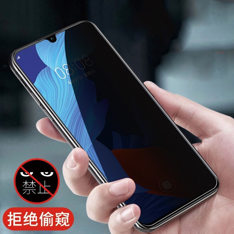 菲科斯 适用华为nova5/pro钢化膜防窥膜nova5i/5ipro全屏玻璃抗蓝光