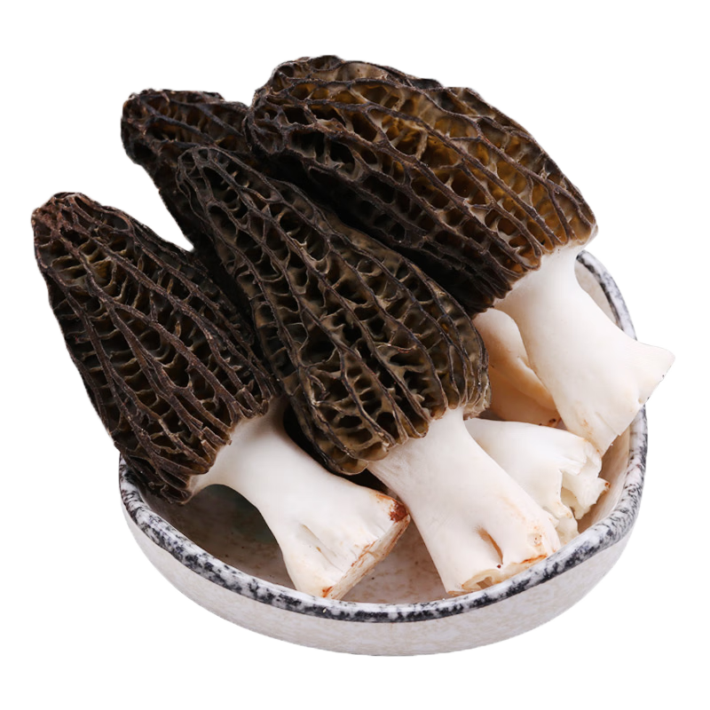 京地達云南當季新鮮羊肚菌凈重1斤裝食用菌煲湯火鍋食材源頭直發(fā)包郵