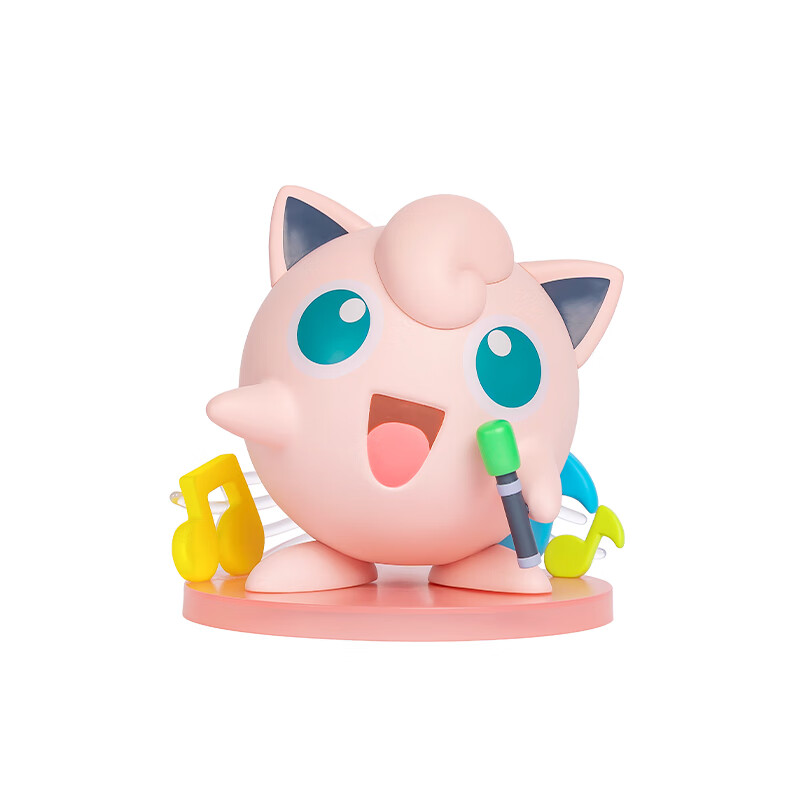 宝可梦pokmon 胖丁款潮玩周边公仔摆件 胖丁款