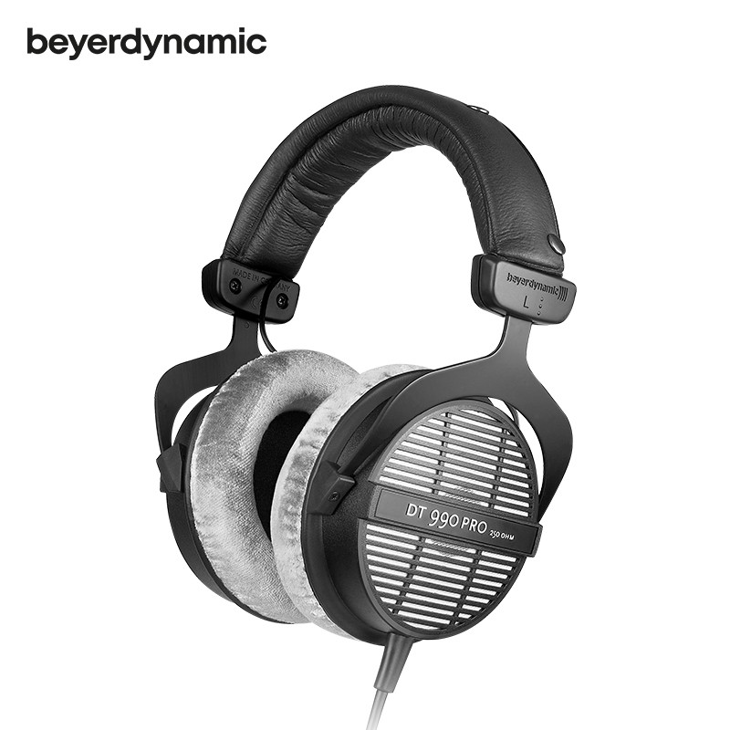 拜亚动力/拜雅 (beyerdynamic) DT990 PRO 头戴式超宽频专业开放式监听开放式耳机 250欧姆