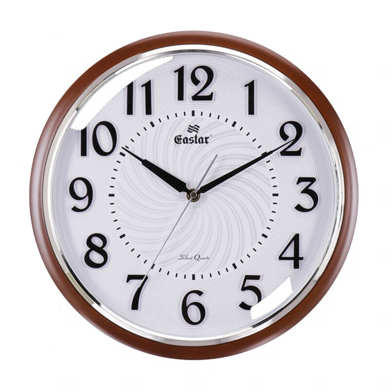 依诺佩报时挂钟整点说话大音量钟表客厅家用墙上装饰静大数字老人时钟