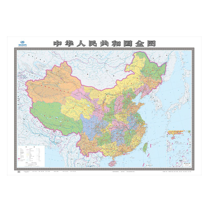 2022新版中国地图全图2米x1.