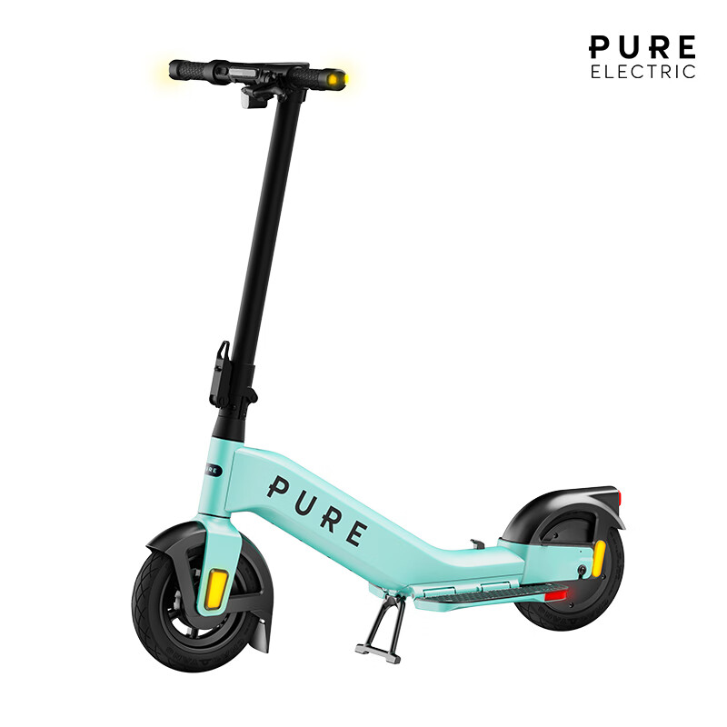 佩尚Pure Electric电动滑板车成人二轮折叠电动车小型轻便迷你代步车 Pure Advance+ 薄荷绿