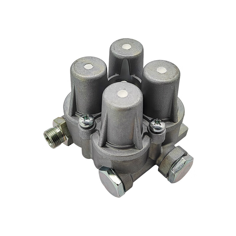 岢焱适用青一汽岛解放j6p四回路保护阀jh6四通快插阀空气干燥器j6配件